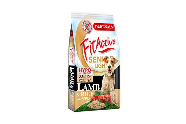 FitActive ORIGINALS Hypoallergenic Wheat-Free Food for Senior Dogs, Lamb 4 kg