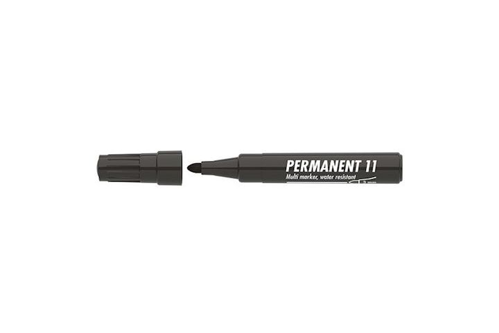 Ico Permanent 11 alkoholos marker, fekete