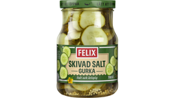 Felix Saltgurka Skivad 700g