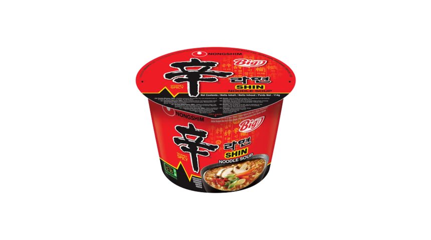 Nongshim Big Bowl Shin Instant Soup | 114 g
