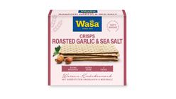 Wasa Tasty Snacks Roasted Garlic & Seasalt 190g