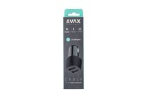 AVAX CC301B CARLY 12W Autós töltő 2x USB A, fekete
