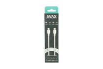 AVAX CB622 CREAMY+ Type C-Type C 60W, 1.5m gyorstöltő kábel, fehér-roséarany