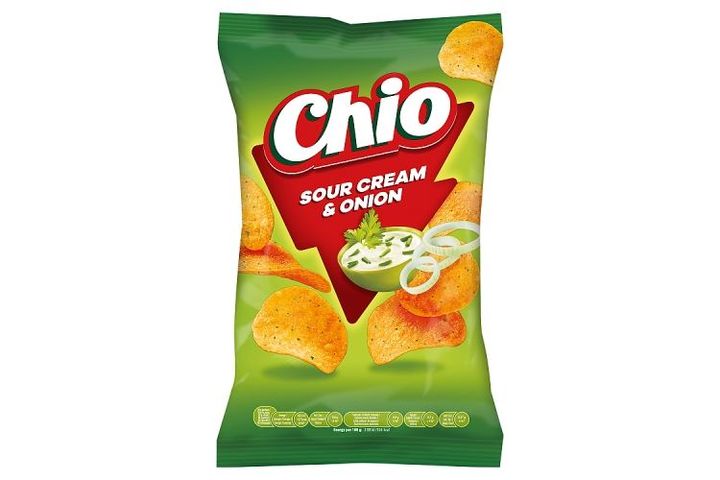 Chio hagymás-tejfölös burgonyachips 130 g