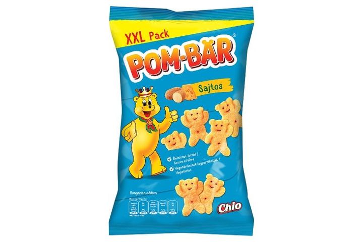 Pom-Bär sajtos burgonyasnack 150 g