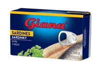 Giana Sardinky ve slunečnicovém oleji | 125 g