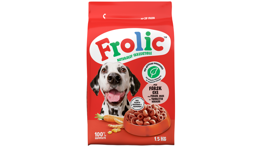 Frolic Dog food Beef 1.5kg
