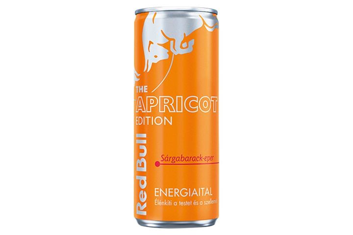 Red Bull The Apricot Edition energiaital sárgabarack-eper ízesítéssel 250 ml