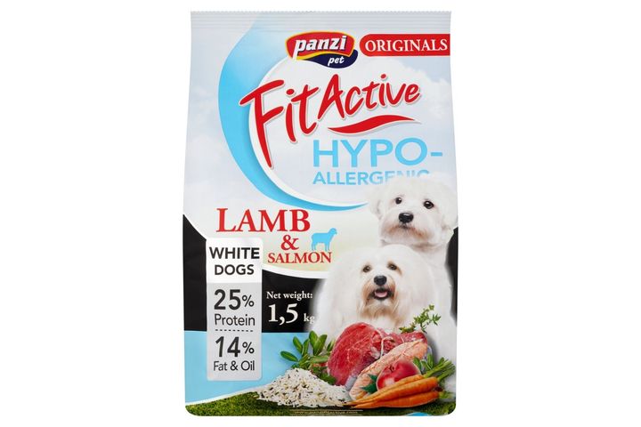 Panzi Fitactive Lamb Salmon with Apple Rice Complete Dry Food for Small Dogs 1,5 kg