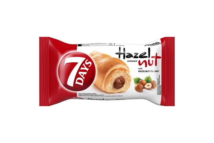 7DAYS Croissant With Hazelnut Filling 60 g