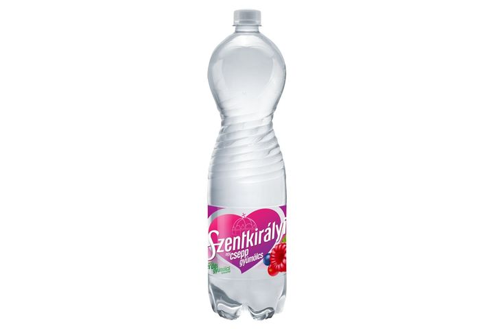 Szentkirályi Egy csepp gyümölcs erdei gyümölcs ízű széndioxiddal enyhén dúsított ital 1500 ml