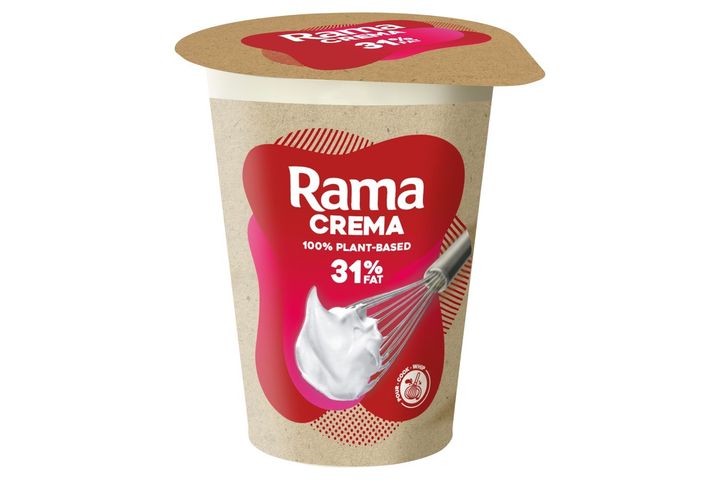 Rama Crema lencsefehérje-készítmény, növényi zsírok és olajok keveréke 31% 200 ml