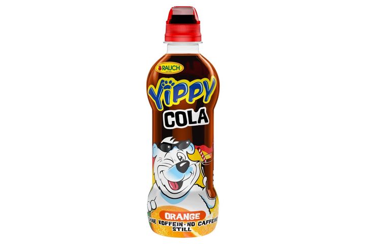 Rauch Yippy koffeinmentes cola-narancs üdítőital 330 ml