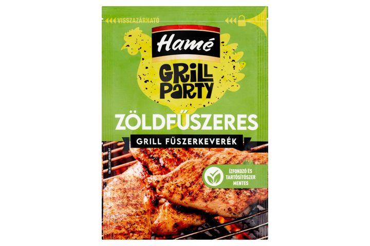 Hamé Gril Party zöldfűszeres grill fűszerkeverék 25 g