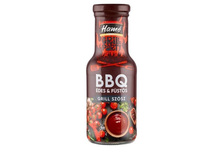 Hamé Grill Party BBQ édes & füstös grill szósz 230 ml