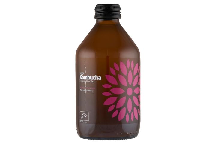 Vigo Kombucha bio mango-maracuja élő tea 330 ml