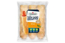 Schulstad búzalisztből készült, francia fúrt hot dog kifli 3 x 60 g (180 g)