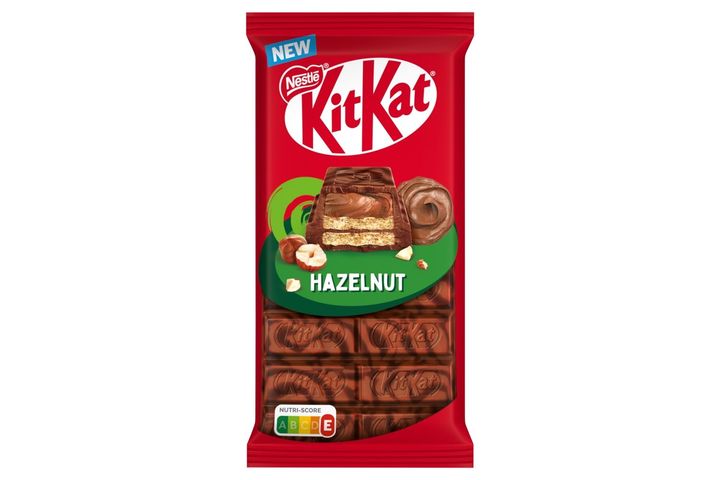 KitKat Crispy Wafer with Hazelnut Cream in Milk and Dark Chocolate 99 g