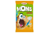 Mogyi Mons Rings hagymás-tejfölös ízű kukorica snack 70 g