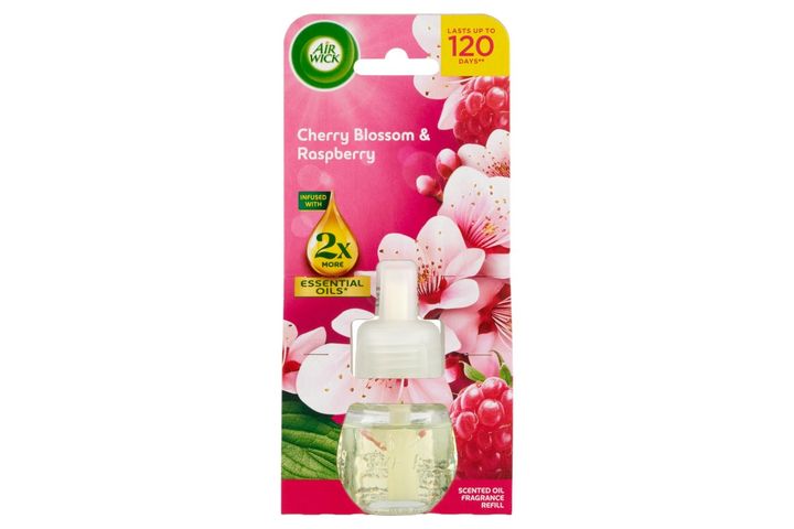 Air Wick Cherry Blossom & Raspberry Scented Oil Fragrance Refill 19 ml