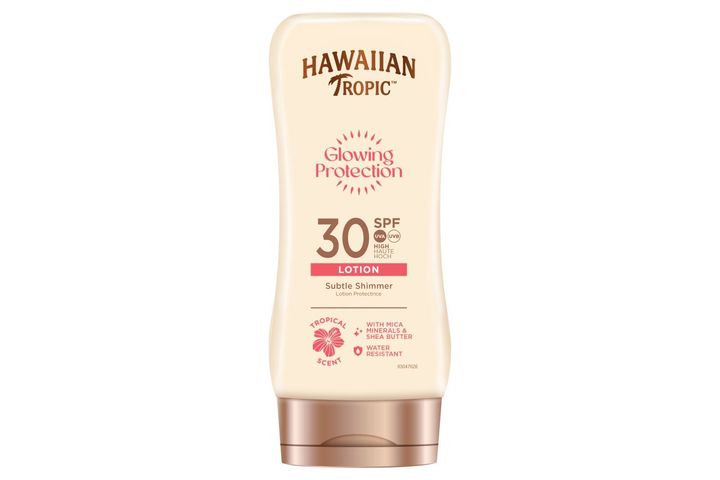 Hawaiian Tropic Glowing Protection fényvédő termék SPF50 170 ml