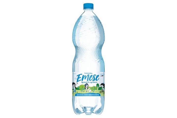 Theodora Emese Carbonated Natural Mineral Water 2000 ml