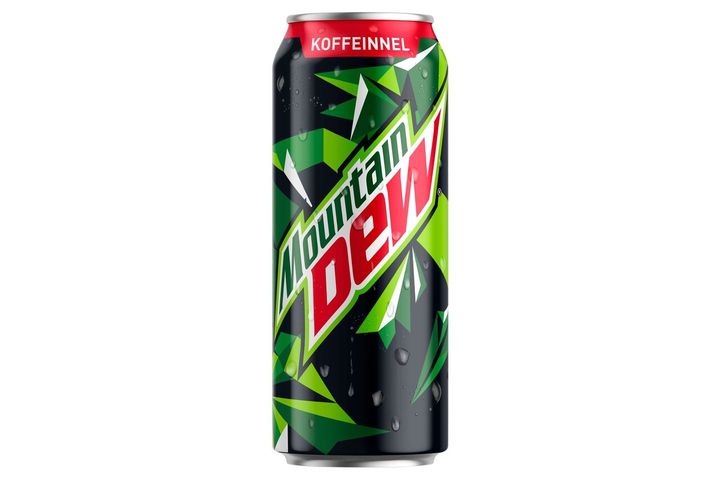 Mountain Dew koffeintartalmú citrus aromákkal ízesített szénsavas üdítőital 500 ml