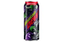 Mountain Dew Pitch Black koffeintartalmú citrus és szőlő ízesített szénsavas üdítőital 500 ml