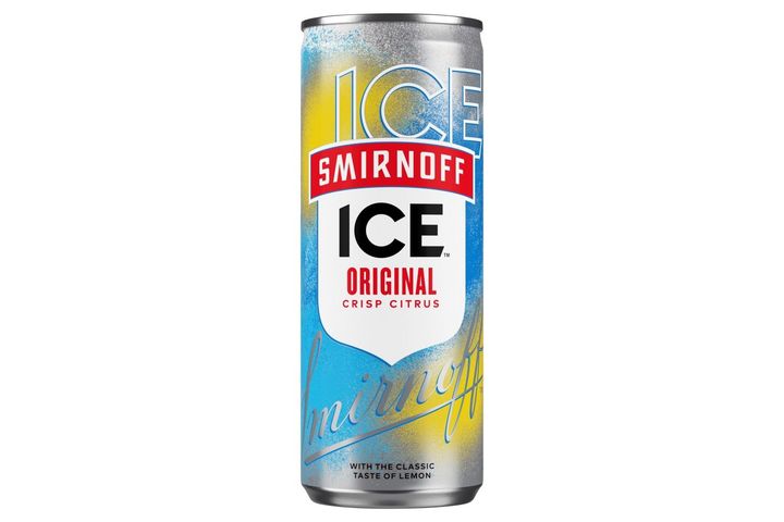 Smirnoff Ice Original citromos ízű, szénsavval dúsított alkoholtartalmú ital 4% 250 ml