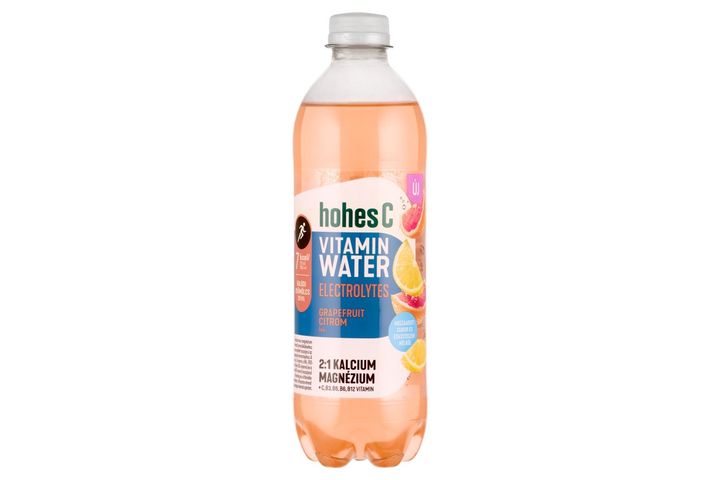 Hohes C Vitamin Water Electrolytes grapefruit citrom ízű gyümölcstartalmú szénsavas üdítőital 0,5 l