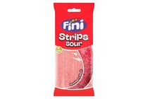 Fini Strips Sour Strawberry gyümölcs ízű cukorka 80 g