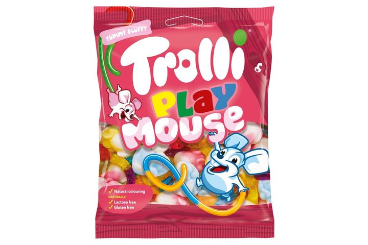 Trolli Play Mouse Foam Gummy Candy 100 g