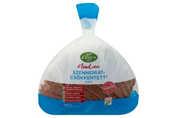 Ceres NewLine szénhidrátcsökkentett cipó 350 g