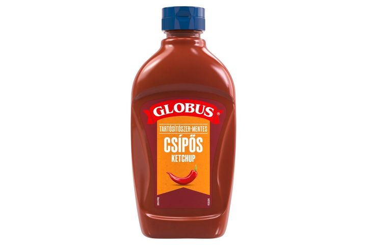Globus csípős ketchup 470 g