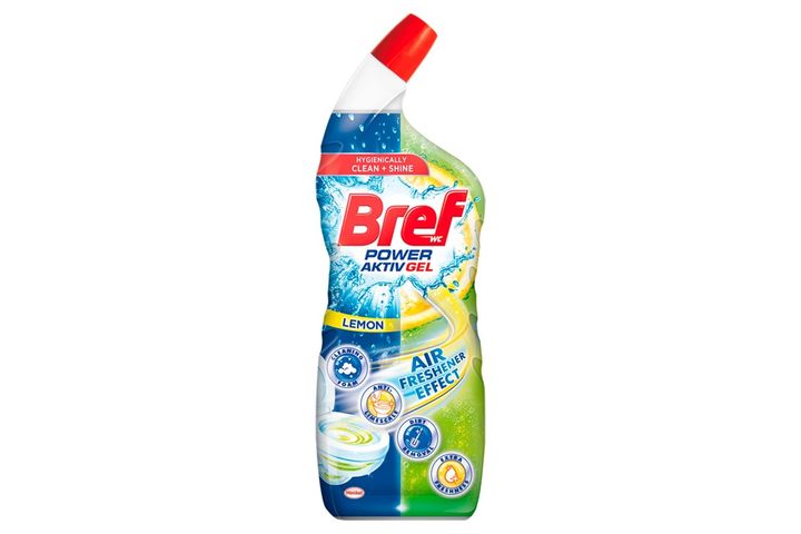 Bref Power Aktiv Gel Lemon Toilet Cleaner 700 ml