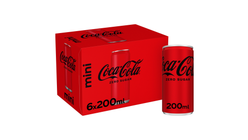 Coca-Cola Zero Sugar | 6p 20cl
