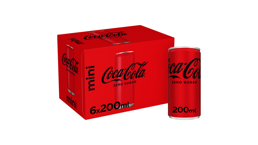 Coca-Cola Zero Sugar | 6p 20cl
