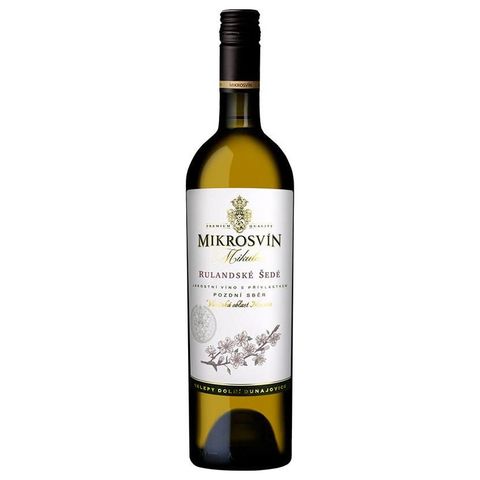 Mikrosvín Mikulov Pinot Gris Flower Line white wine | 750 ml