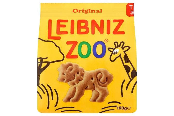 Leibniz Zoo állatfigurás vajas keksz 100 g