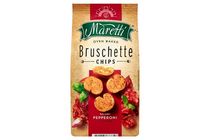Maretti Bruschette Chips Salami Pepperoni Flavour 70 g