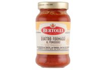 Bertolli tésztaszósz olívaolajjal, paradicsommal, többféle sajttal és juhsajttal 400 g