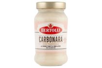 Bertolli Carbonara tésztaszósz füstölt pancetta szalonnával, tejszínnel és tojássárgájával 385 g