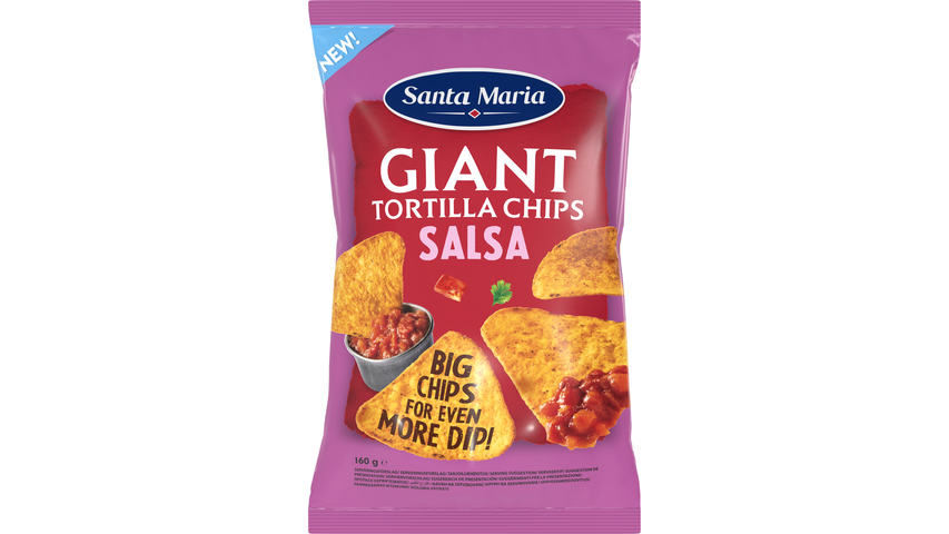 St. Maria Tortilla Chips Giant Salsa | 160g