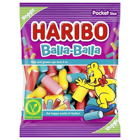 Haribo Balla-Balla Fruit Sticks | 80 g