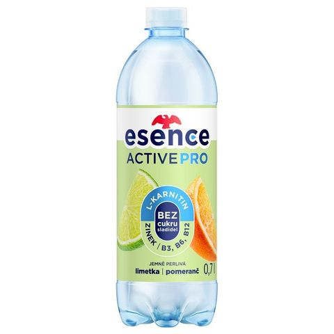 Mattoni Esence ActivePro Mineral water lime + orange sugar-free, gently sparkling | 700 ml