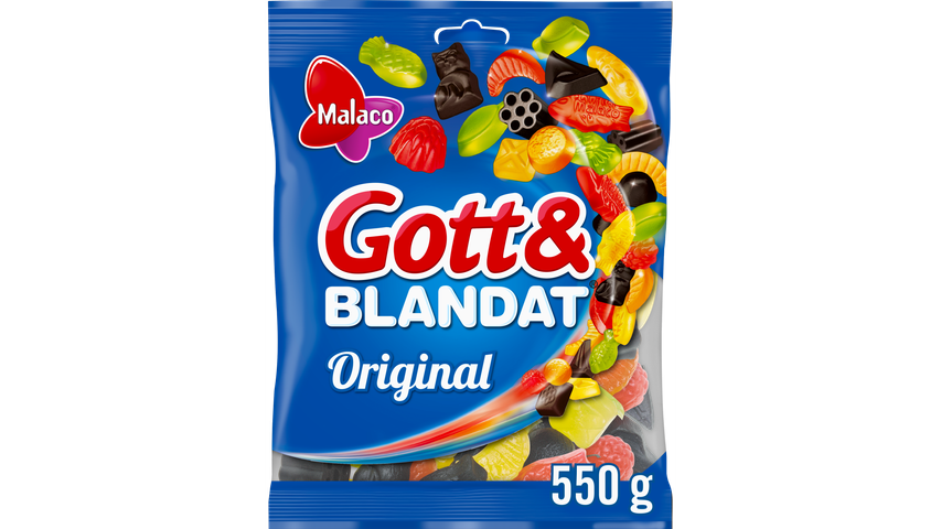 Malaco Gott & Blandet Original | 550g