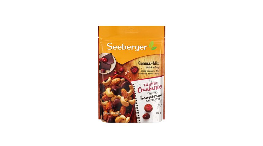 Seeberger Mixed Nuts with Cranberries in Chocolate | 150 g
