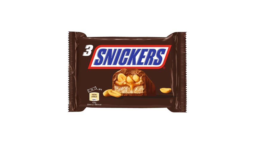 Snickers Bar | 3 x 50 g
