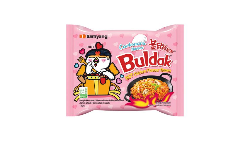 Buldak Ramen Nudler Carbonara | 130g