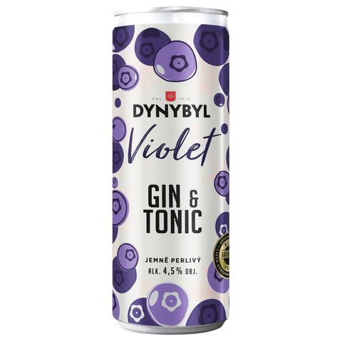 Dynybyl Gin & Tonic Violet (4.5%) tin | 250 ml